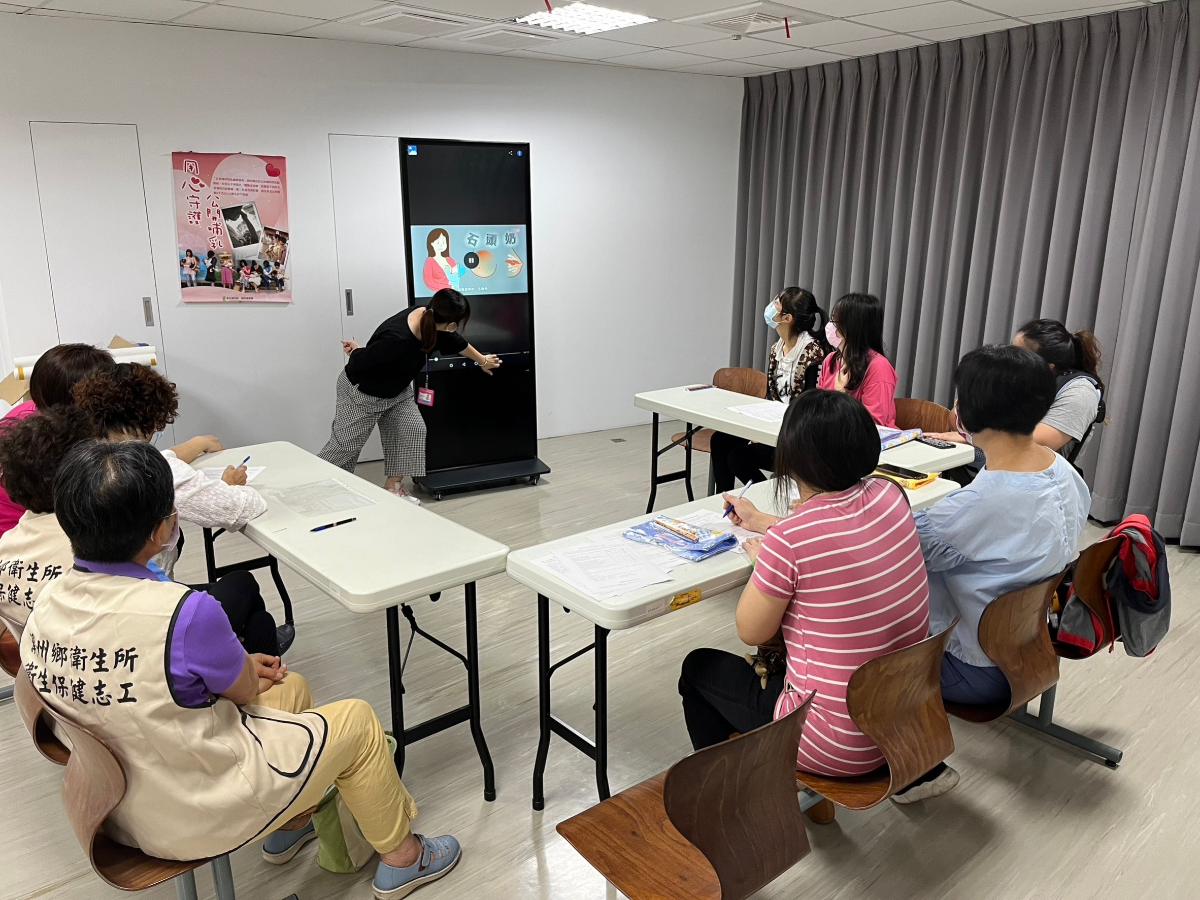 112年4月11日母乳支持團體講座照片2