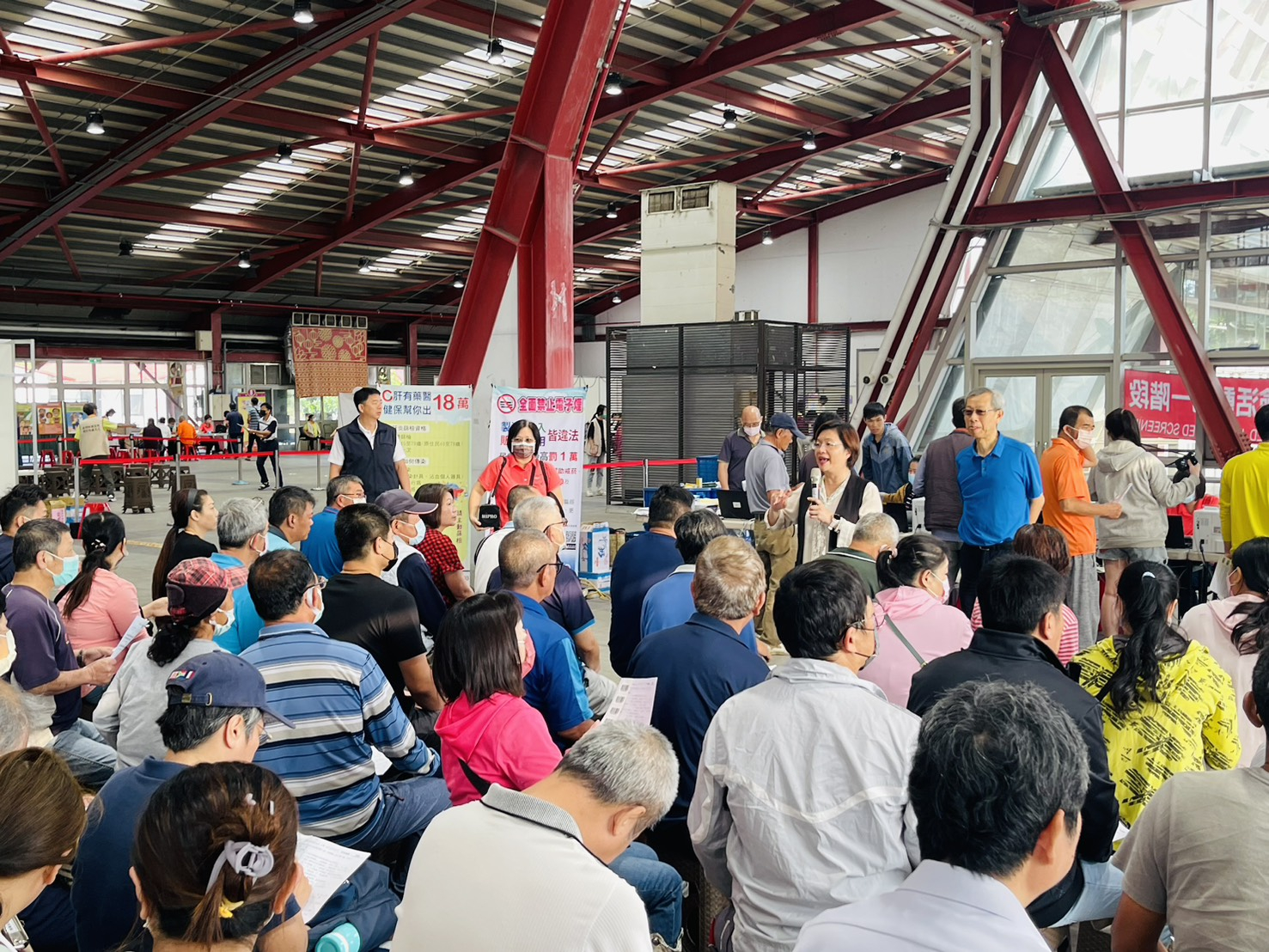 114年4月27日溪州萬人健檢一階整篩活動照片2