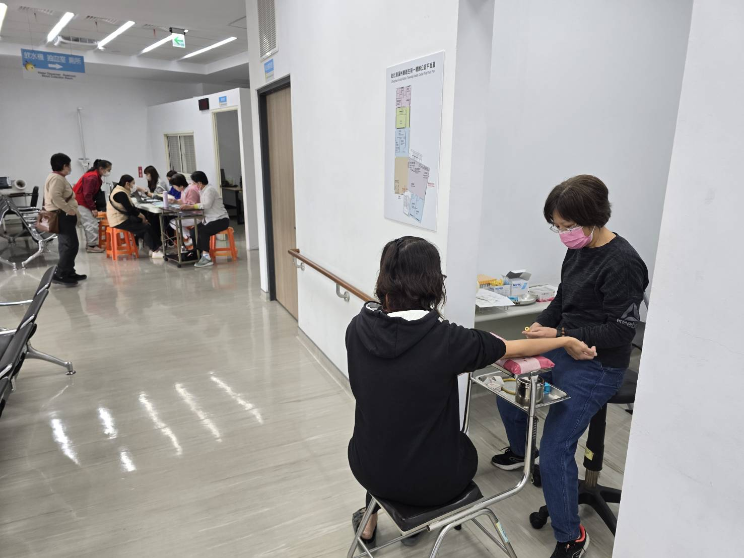 115年1月9日衛生所癌篩設站活動照片2