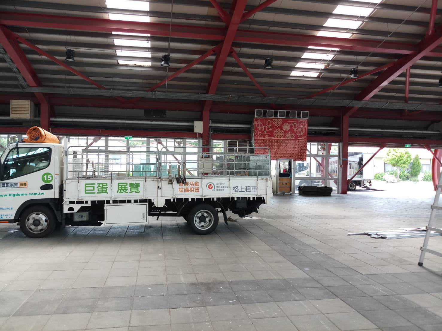 彰化縣萬人健檢溪州鄉場次場地佈置照片3