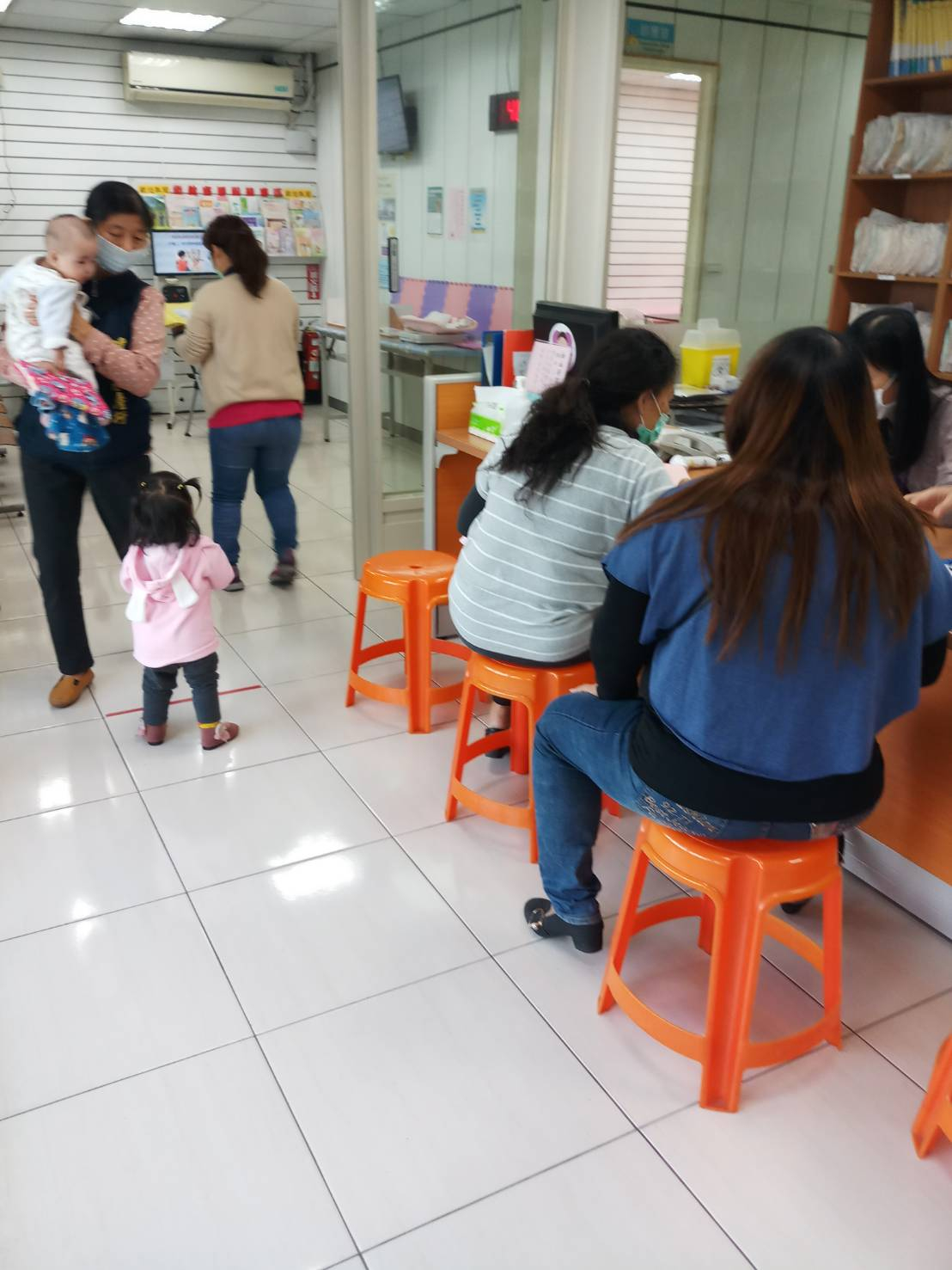 110年1月5日嬰幼兒卡介苗施打照片1