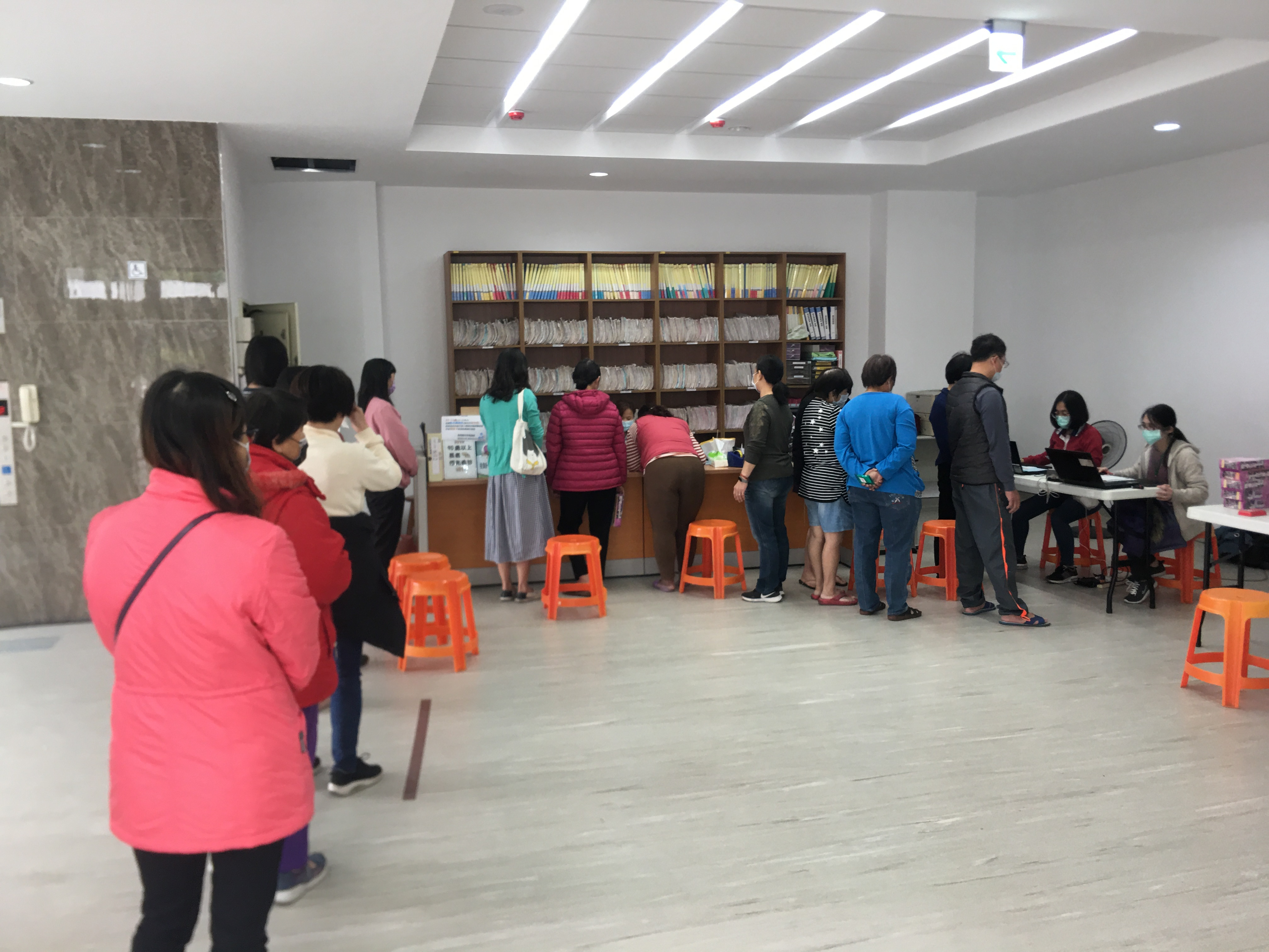 民國110年3月7日乳攝抹片設站檢查 相本