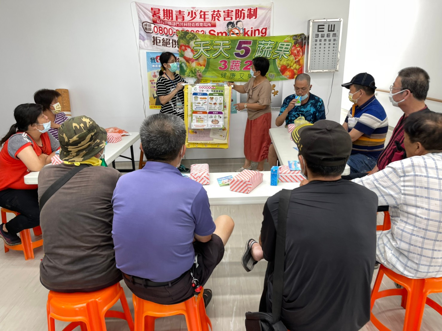110年5月6日戒菸班衛教宣導照片7