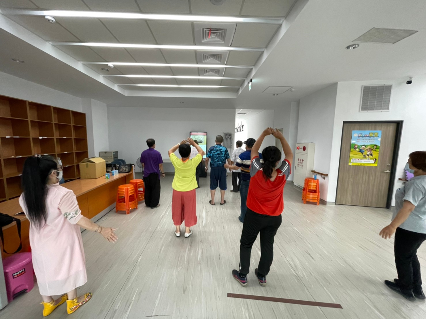 110年5月10日戒菸班運動照片1