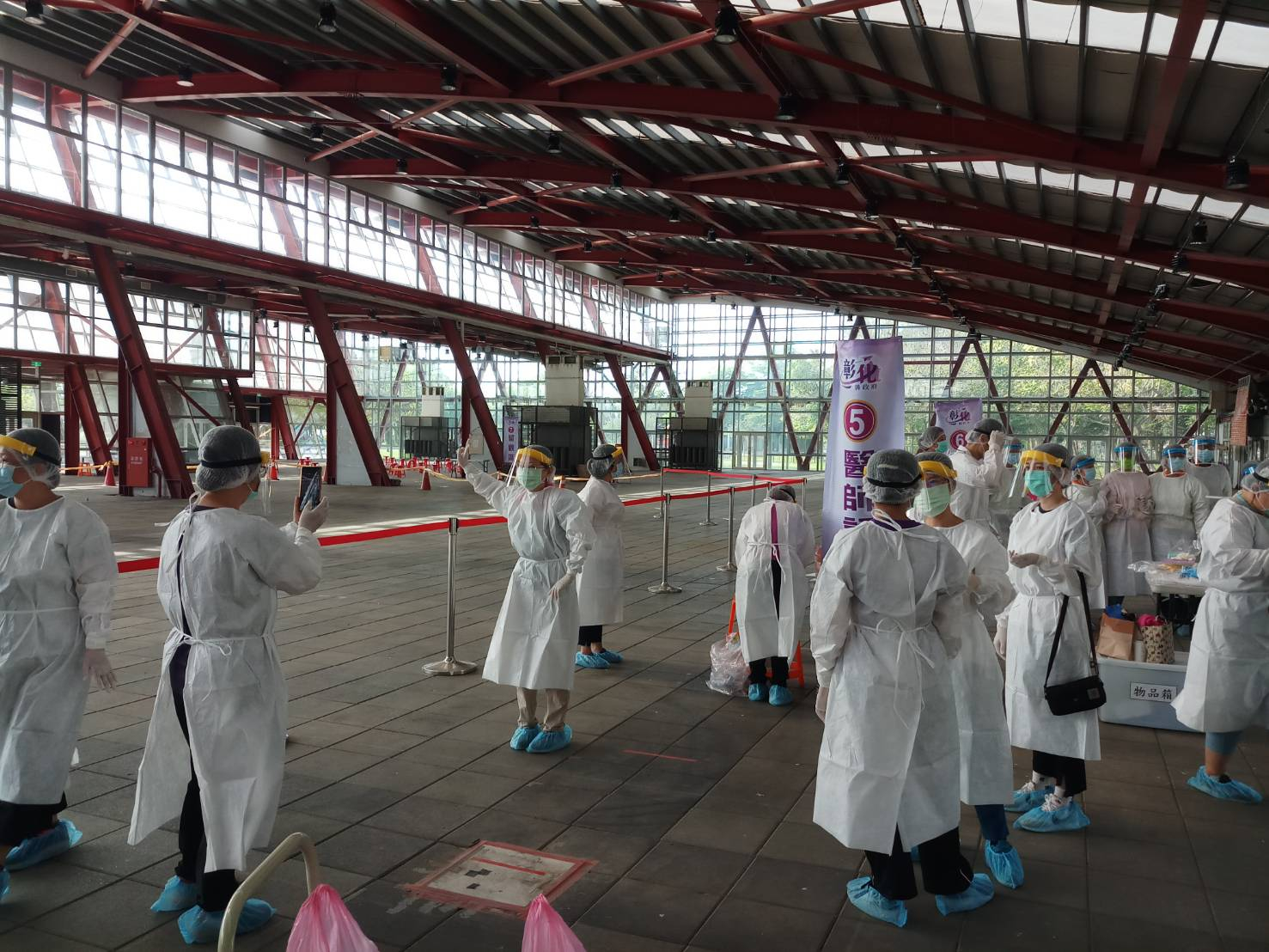 110年6月15日AZ疫苗萬人快打活動照片4