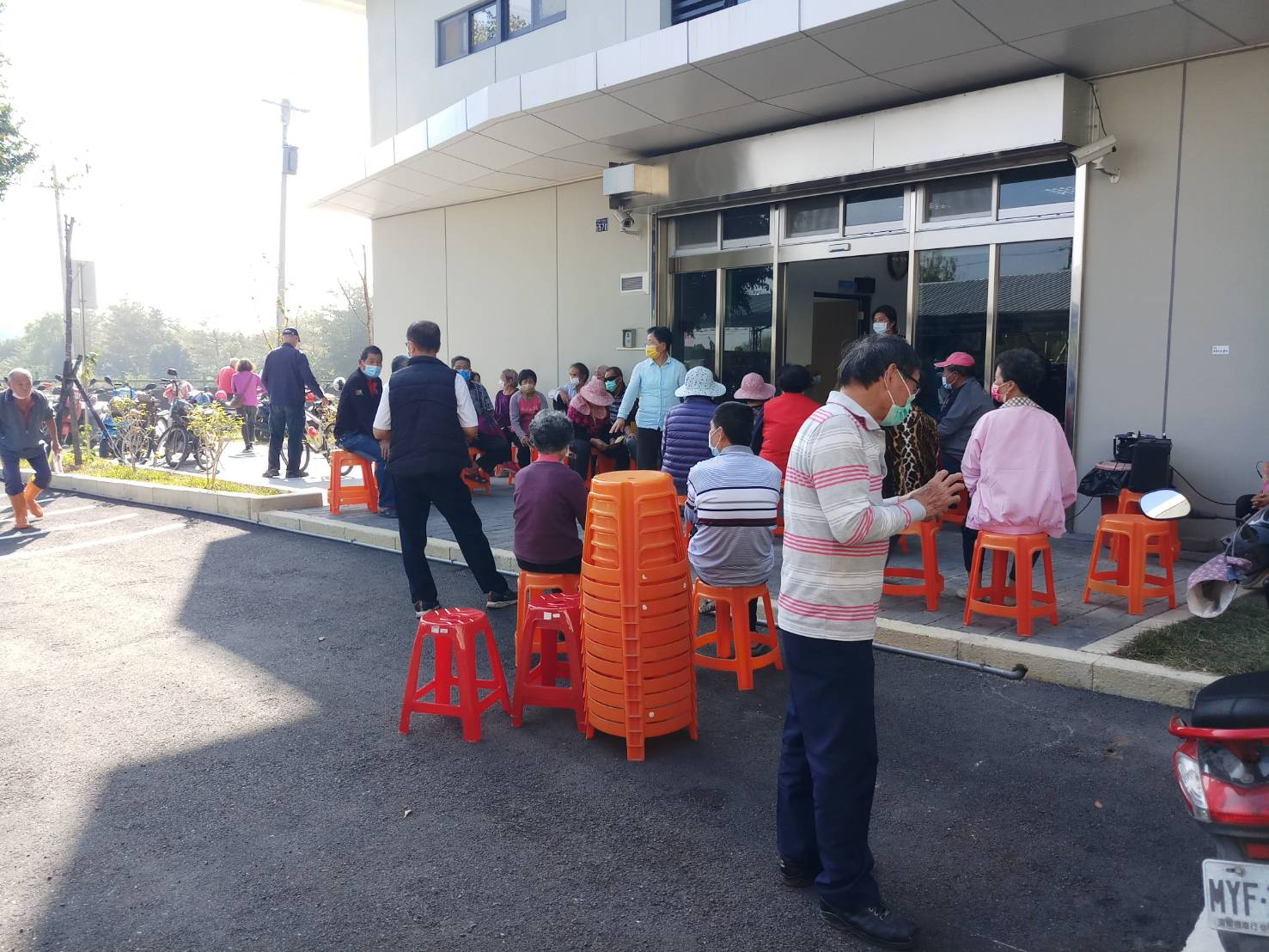 111年1月26日(三)溪州衛生所新冠疫苗接種活動照片2