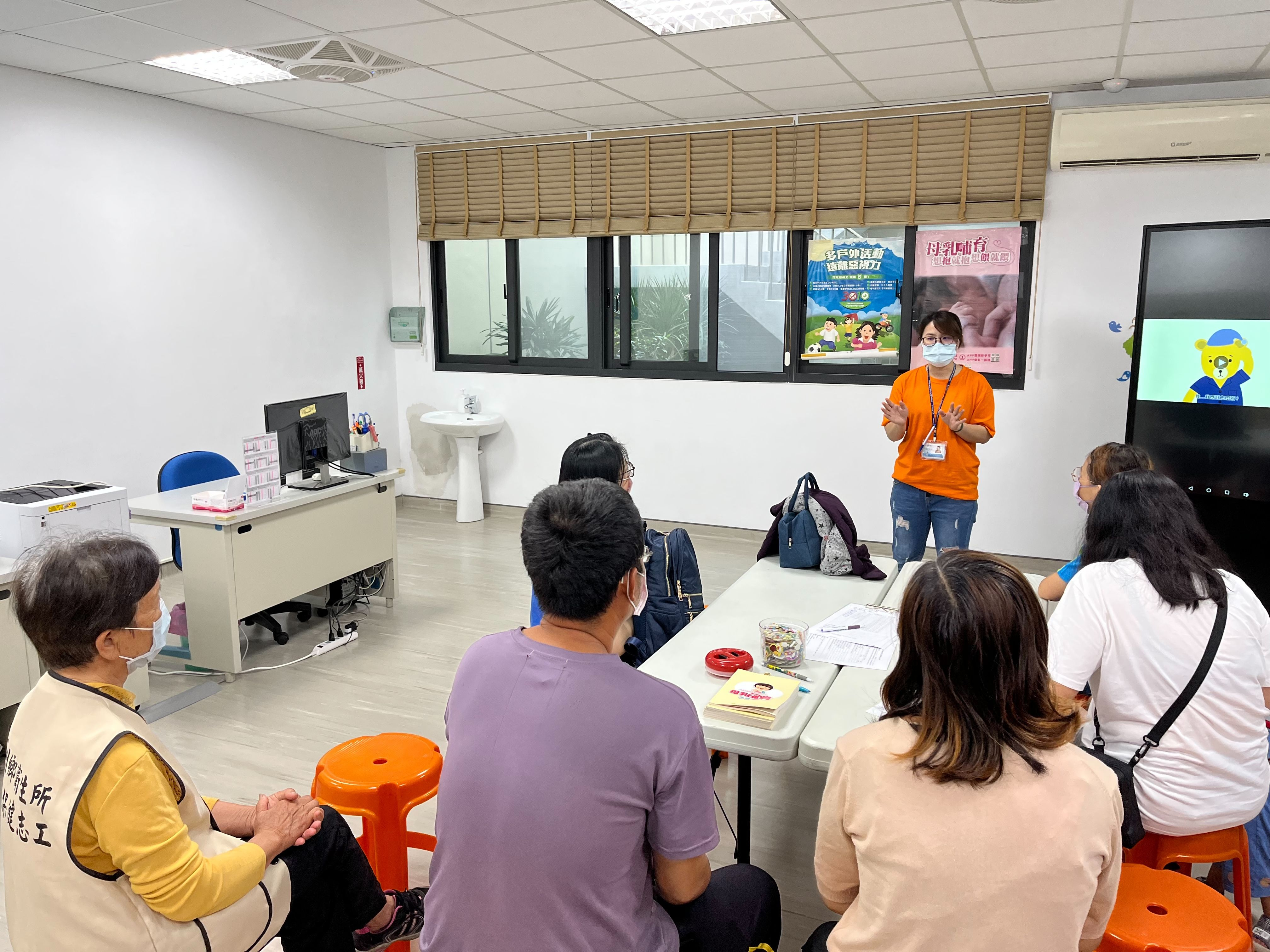 111年4月12日母乳支持團體衛教活動照片3
