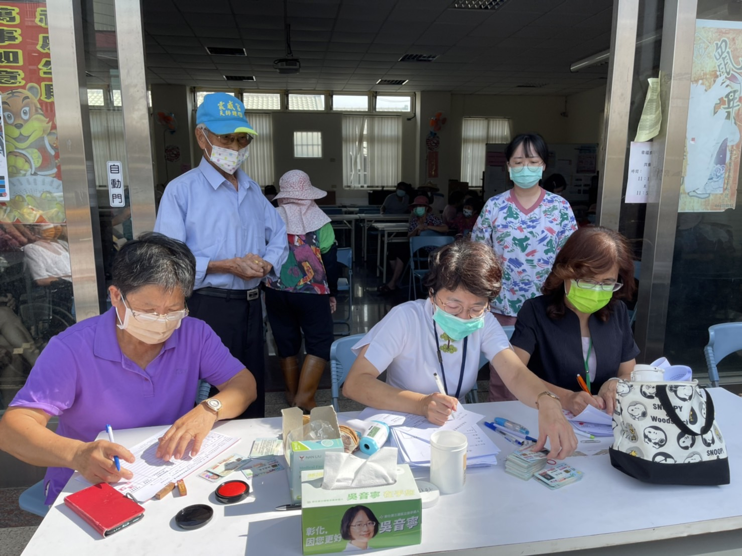 112年10月20日水尾村、三條村流感疫苗下鄉服務施打照片4